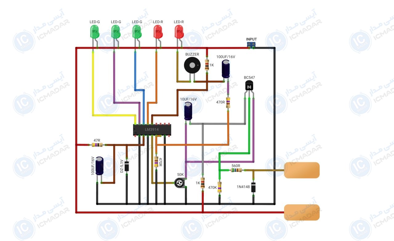 مدار استرس سنج