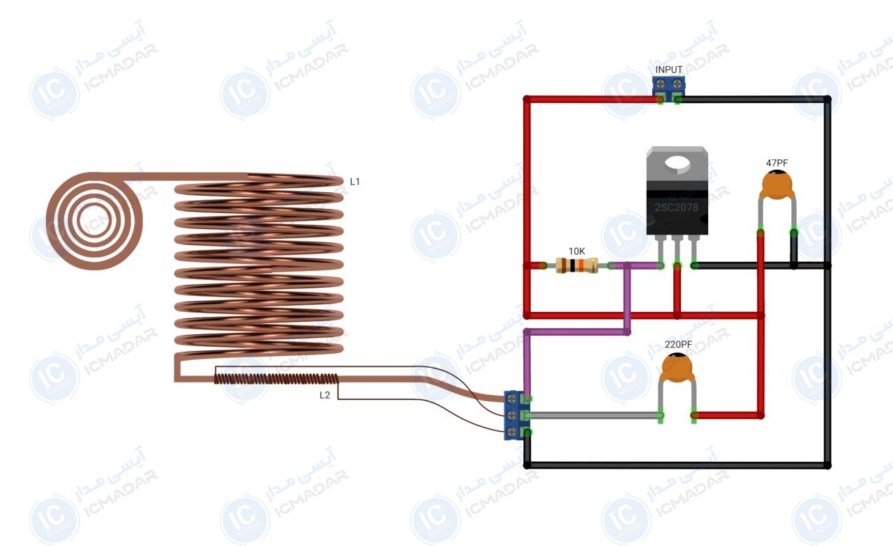 مدار تفنگ EMP قوی