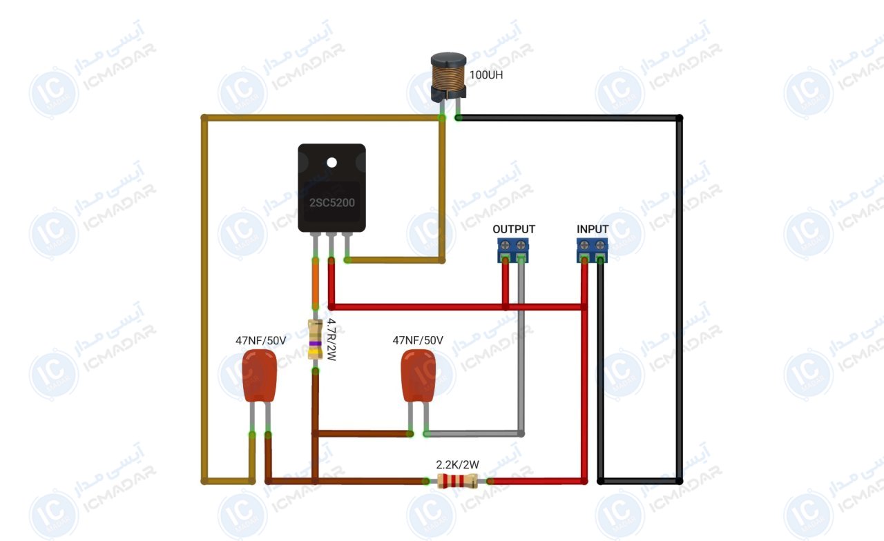 مدار بخار آب سرد 1.7MHz