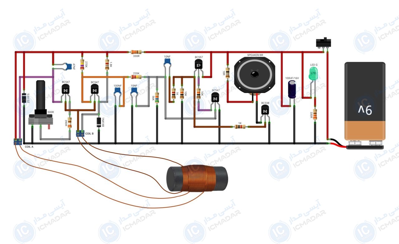 مدار طلایاب جیبی — مدار الکترونیکی