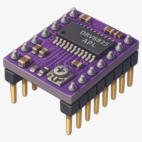 درایور موتور DRV8825 — پادکست