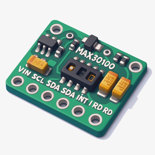 سنسور ضربان قلب و اکسیژن MAX30100 — پادکست