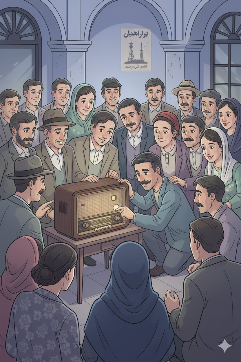 نگاهی ساده به ورود رادیو و تاثیرش روی زندگی مردم ایران