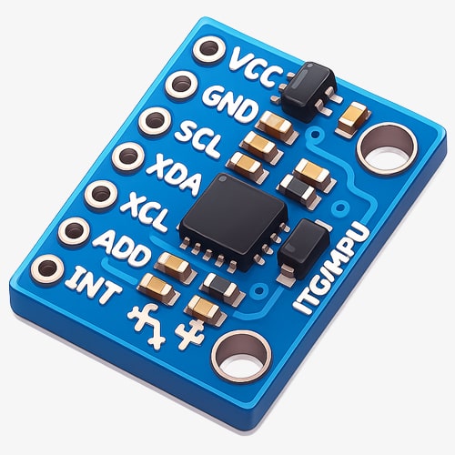 سنسور شتاب‌سنج و ژیروسکوپ MPU6050 — پادکست