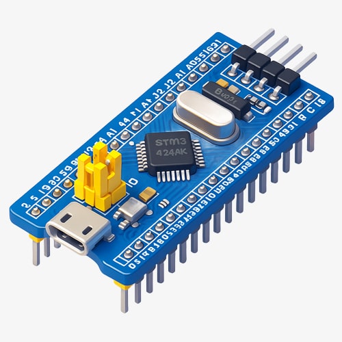 برد میکروکنترلر STM32F103C8T6 — پادکست