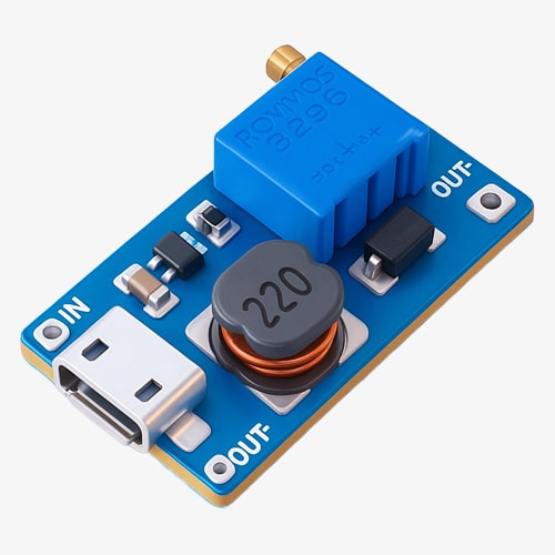 ماژول افزاینده ولتاژ MT3608 — پادکست