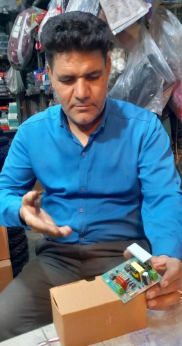 مبدل 12 به 220 ولت 160 وات — مدار الکترونیکی