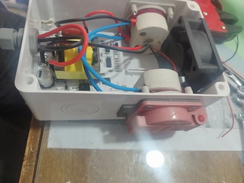 مبدل 12 به 220 ولت 160 وات — مدار الکترونیکی