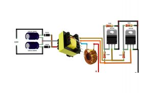 آموزش ساخت مدار مبدل 12 به 220 ولت