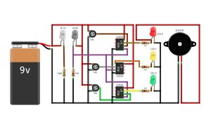 آموزش ساخت سنسور دنده عقب ماشین با آیسی LM358