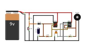 چطور مدار هشدار درب یخچال بسازیم؟ (راحت و کم‌هزینه)